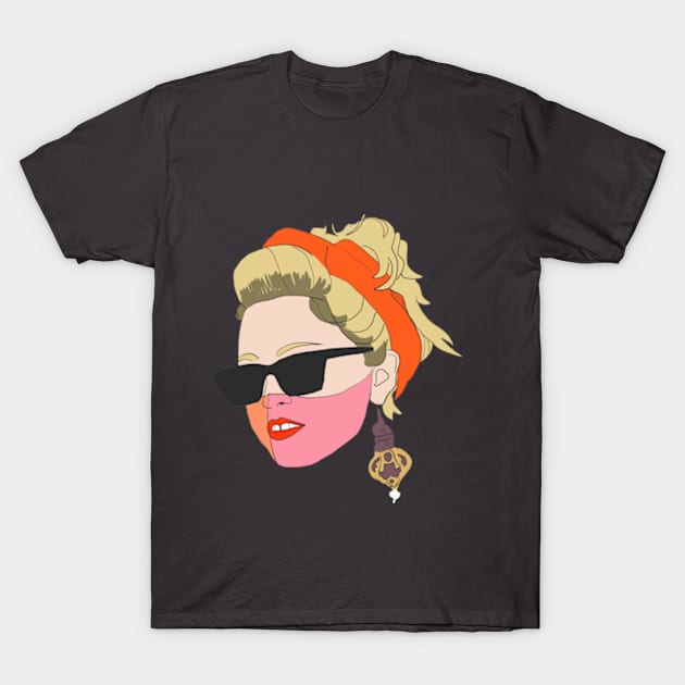 80s Madonna Quarentined T-Shirt by Clarissa Mond